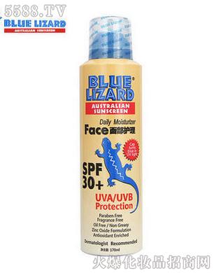 BLUE-LIZARD{(ln)-SPF30FaceĘo(h)ͷF